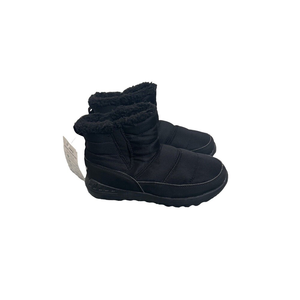 NEW Bearpaw Women's 6 Black Puffy Boot 2584W Medium Width